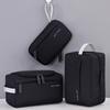 Wasserdichte Reise-Kulturbeutel für Männer Frauen Weit zu öffnende aufblasbare Kosmetik-Make-up-Organizer-Tasche mit Griff für Shampoo Conditioner Make-up-Zubehör