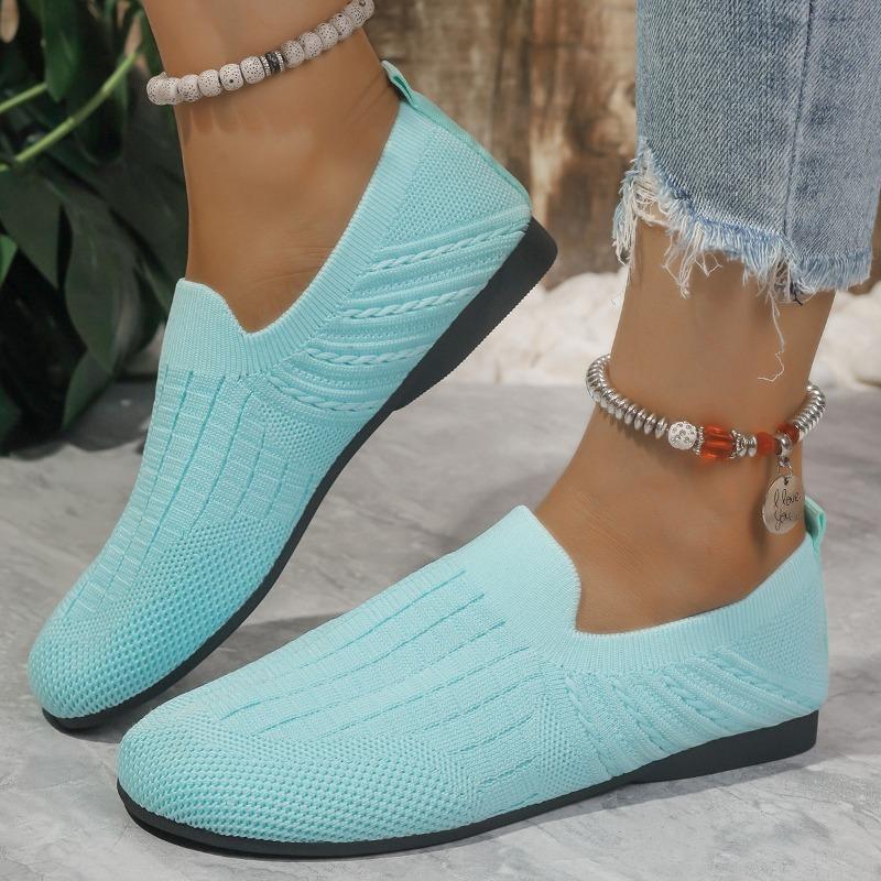 Mode Damen Ballerinas Schuhe Mesh Atmungsaktiv Leicht Mode Slipper Frühling Herbst Bequeme Freizeit Sneaker Outdoor Schuhe für Damen