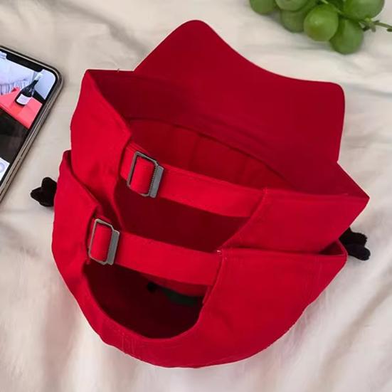 Baseball Hat Breathable Fabric Adjustable Buckle Fruit Design Sun Protection Hat Kids Adult Summer Outdoor Travel Hat