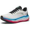 Anta Pg7 Textile, Rubber Abrasion Resistant Low Top Long Distance Running Shoes Men's White Blue Red Sneakers
