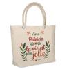 Insulated Tote Bag - PLANETEE - Patricia « Life Is Prettier » - Jute - Beige - Printed In France