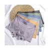 60S Nahtlose Modal Herrenunterwäsche, Hautfreundliche Weiche Boxershorts, Seidenzwickel Übergröße Einfarbig Boxershorts