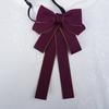 Womens Satin Neck Flower With Bow Tie For Wedding And Gift Giving