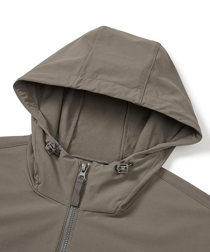 Snowpeak Apparel Lago Hooded Jacket (S24Fmtjk32) Dark Khaki