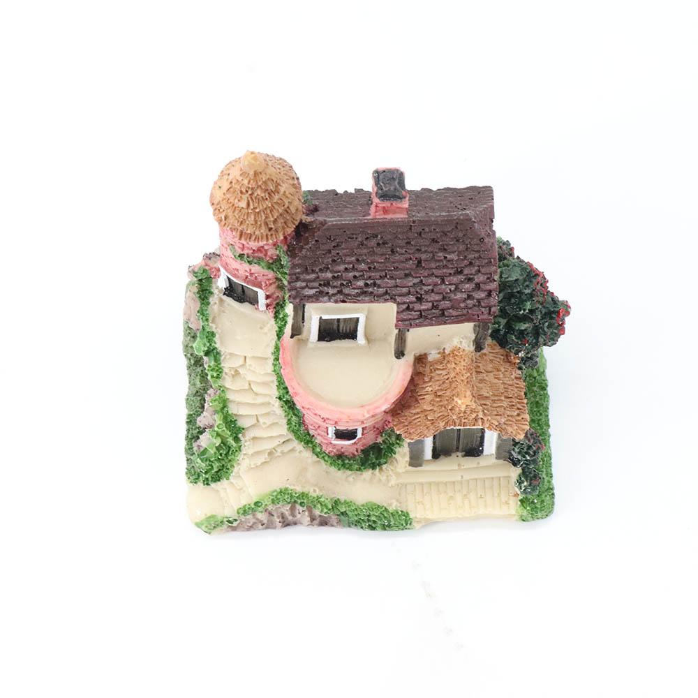 Villa Micro Landscape House Resin Miniatures Decoration Crafts Figurines Home Decor