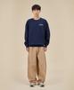 ASTRAL PROJECTION Astral System Loose Fit Sweatshirt_Navy