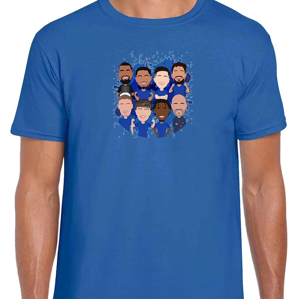 Chelsea 2025-26 Vector Heroes Adult TShirt Tee S-3XL Great Blues Fans T-Shirt 4XL