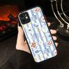 Sardines Matte Transparent Phone Cover For IPhone Case 16 15 14 13 12 11 Pro Max X XS Max Plus