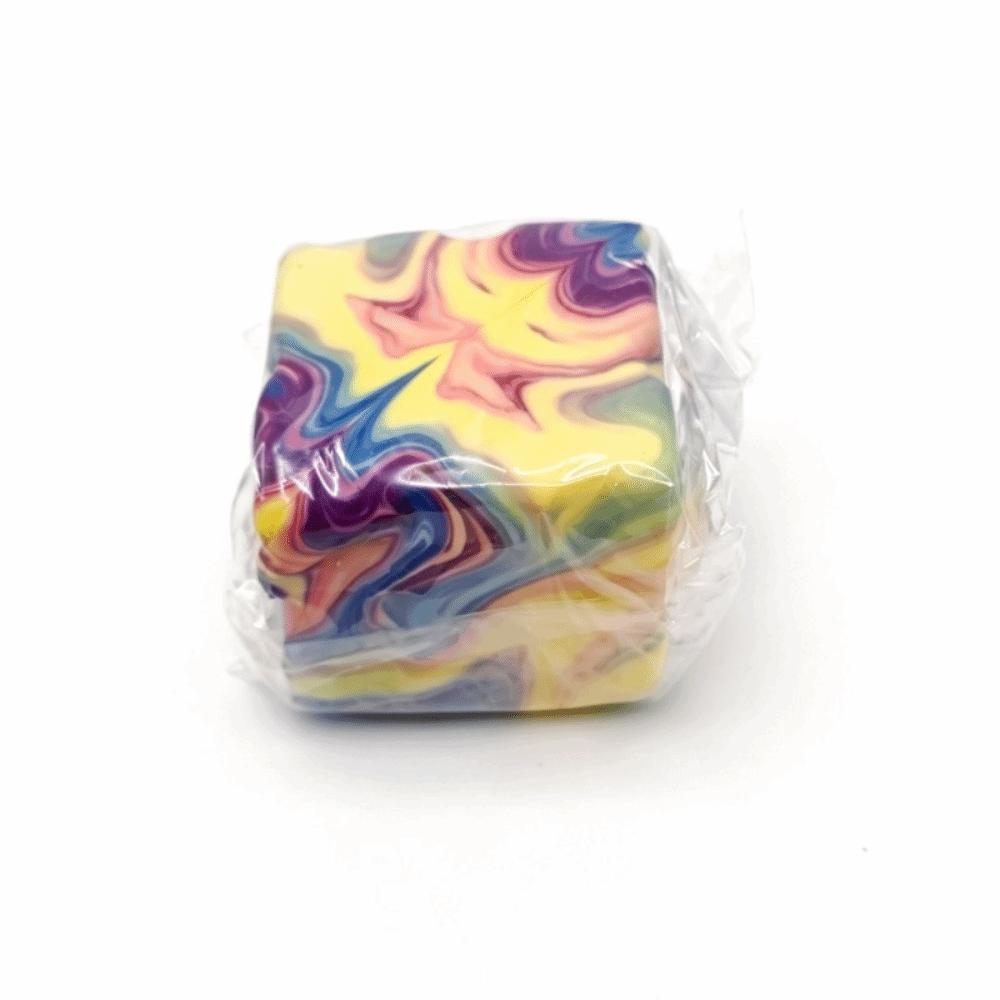 Slow Rising TPR Squeeze Toy Foam Slow Rebound Toy Creative Maltose Cube Stress Toy Kids Adults Style 6