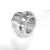 Aluminum Straight Male Weld Fitting Adapter AN4-AN20 Weld On Fittting Bung Nut  Tank