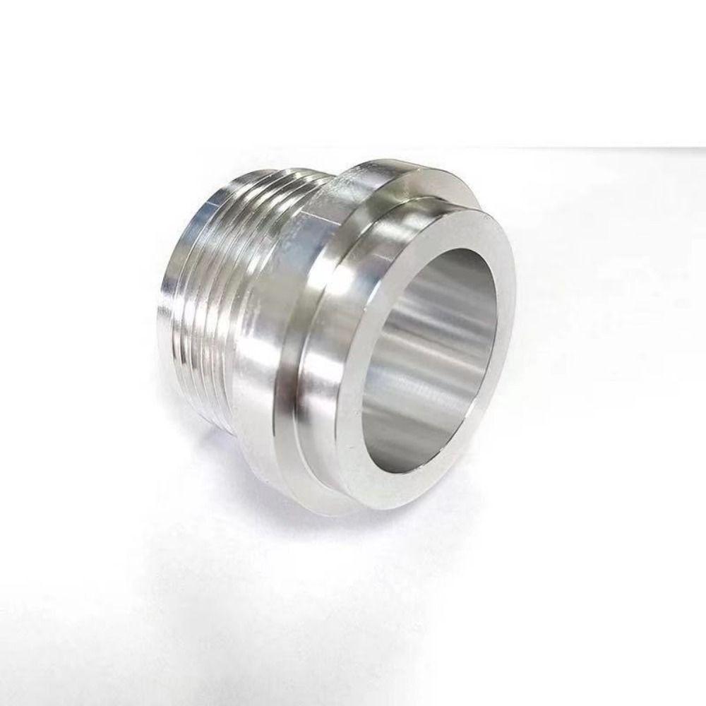 Aluminum Straight Male Weld Fitting Adapter AN4-AN20 Weld On Fittting Bung Nut  Tank