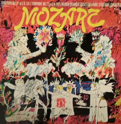 LP Record MUNICH CHAMBER ORCHESTRA, HANS STAD - Mozart, Symphony No. 21 In A, Symph H71244 NONESUCH US Classical Used
