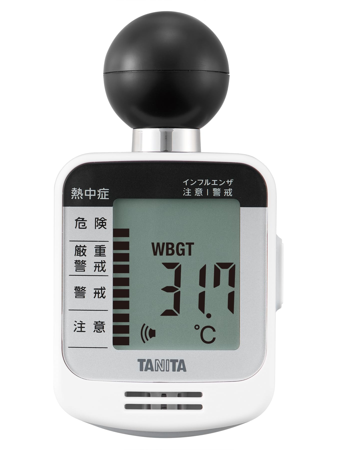 

TANITA Black Ball Heatstroke Index Meter Heatstroke Alarm TC-300-NWH TC-300-NWH