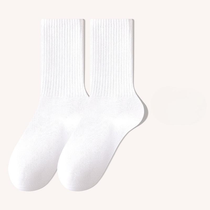 Boneless Antibacterial Socks, Pure Cotton Socks for Autumn and Winter, Men's Long Stockings, Anti-odor Autumn Breathable Sweat-absorbing Socks