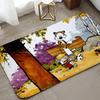 C-Calvin And H-Hobbes Floor Mat Living Room Rug For Bedroom Welcome Mat Outdoor Rug