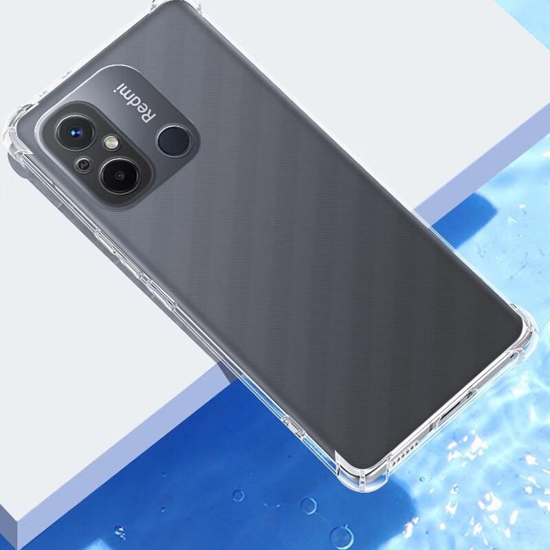 Compatible Redmi Note Phone Case Airbag Transparent (Note 15/14/13/12/11/10/9/8/7/6/Pro/+)