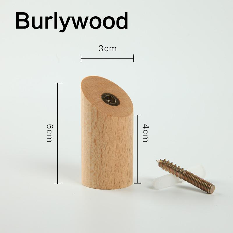 Деревянные крючки Крючки в скандинавском стиле Крючки для двери Настенные крючки для прихожей Крючки для шкафа Крючки с нагрузкой Крючки из массива дерева