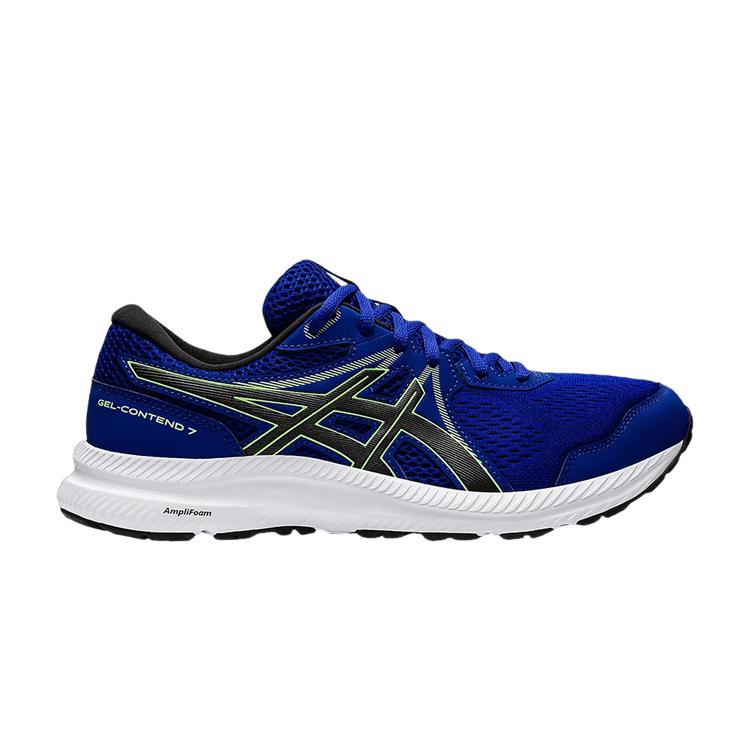 

Мужские кроссовки ASICS Gel Contend 7 Monaco Blue черные 1011B040-403
