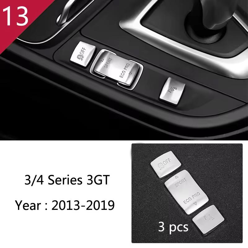 Für BMW 3 4er 3GT F30 F31 F32 Innenraum Handschuhfach Beifahrer Werkzeugkasten Zierleisten Pailletten Dekorabdeckung Zierleiste Auto Styling Zubehör