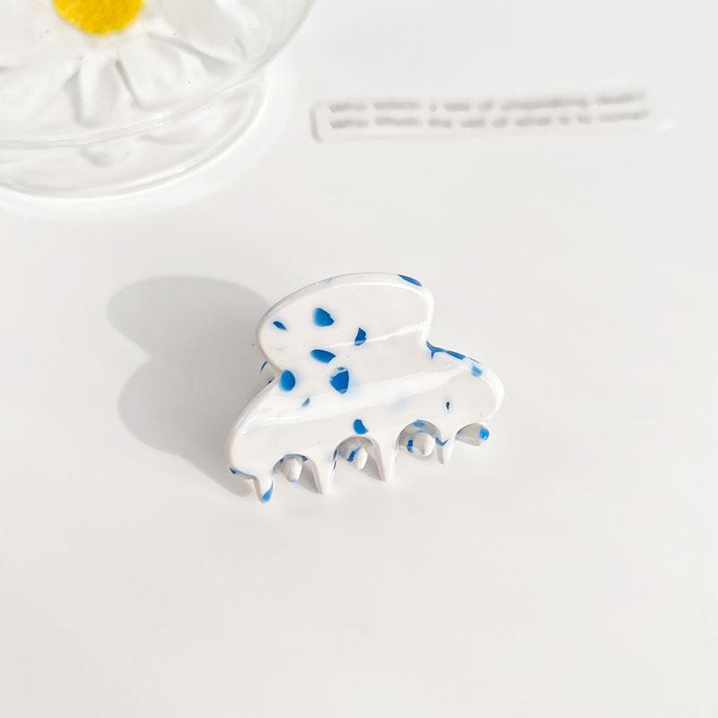 Sweet And Delicate 3CM Mini Arc Small Hair Clip Simple Colorful Acetic Acid Shark Clip Hair Accessories For Woman Girls