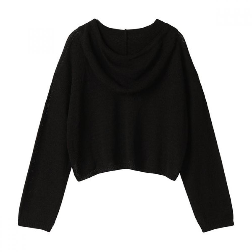 GGPX New York Summer Boucle Hooded Knit Gq3kp015f
