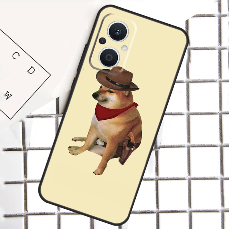 Funny Cheems Doge Phone Case For OPPO Reno 13F 13 12 11 14 F 10 Pro 8T 7 8 Lite OPPO Find X9 X6 X5 X8 Pro Cover