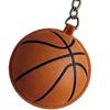 Leather Key Ring Basketball Football Baseball Theme Pocket Hug Keychain for Gift Card Holders and Daily Accessories