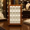 Earring Display Stand Featuring Mounts Wood-Look for Boutique Owners