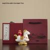 Auspicious Resin Horse Fortune Figurine