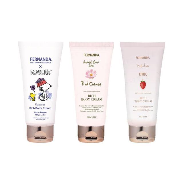 Fernanda - Sustainable Fragrance Rich Body Cream Pink Cosmos - 100g