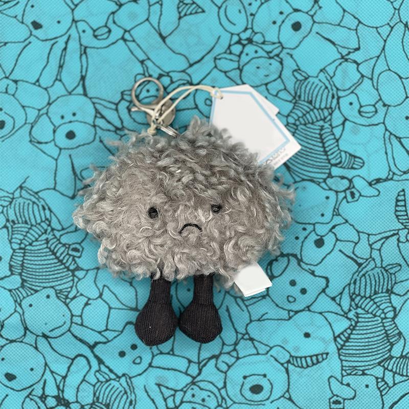 Neuer Schneemann JC Marshmallow Plüschtier, Kleiner Kirsch-Anhänger, Kleine Schildkröte Plüschtier, Croissant, Kleiner Pinguin JC Taschenanhänger