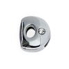 170pcs 8mm Silver Color Fat Slide Letter Charms Slider Alphabet A-Z For Leather Mesh Bracelet Keychain Necklace Jewelry Making