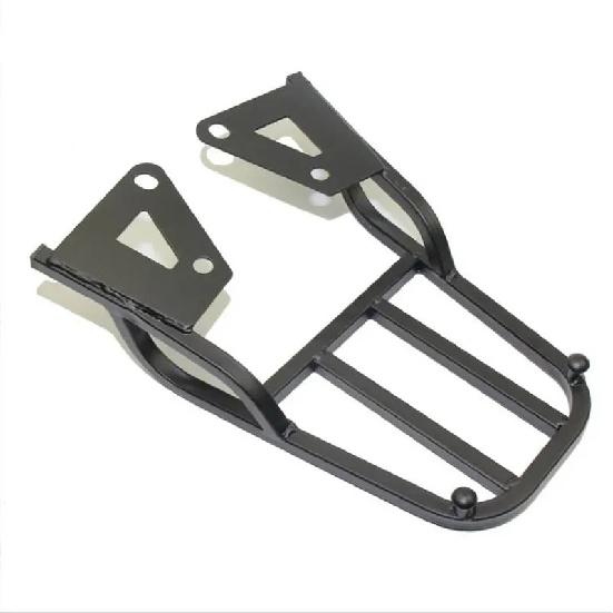 Motorrad Schwarz Gepäckträger Rack Unterstützung Halter Satteltasche Ladung Regal Halterung Kit Fit Für Honda MSX125 Msx 125 NEUE