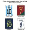 Inspirational Football Star Sports Art Poster for Gym, Men's Living Room, Bedroom, Study, or Office