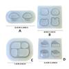 Decorative Silicone Hnagings Molds Reusable Jewelry Molds with Delicate Designs for DIY Necklace and Earring Making
