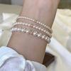 Zhengyuan Shijia Pearl Bracelet Beaded K Gold Light Luxury Niche Temperament French Sense Bracelet