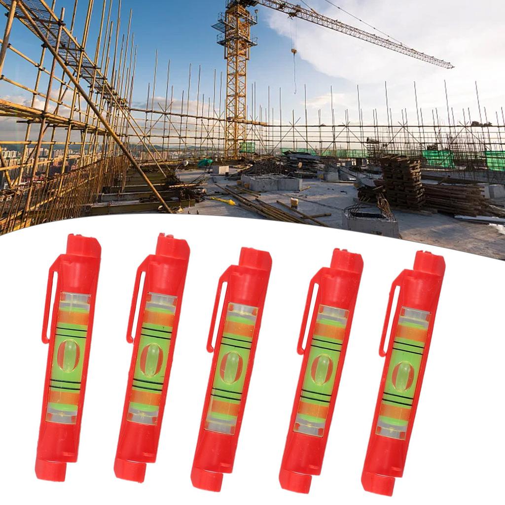 5 2pcs Mini Hanging Line Level String Level Plastic Pen Horizontal Bubble Measuring Level Gadget Level Measuring Tools