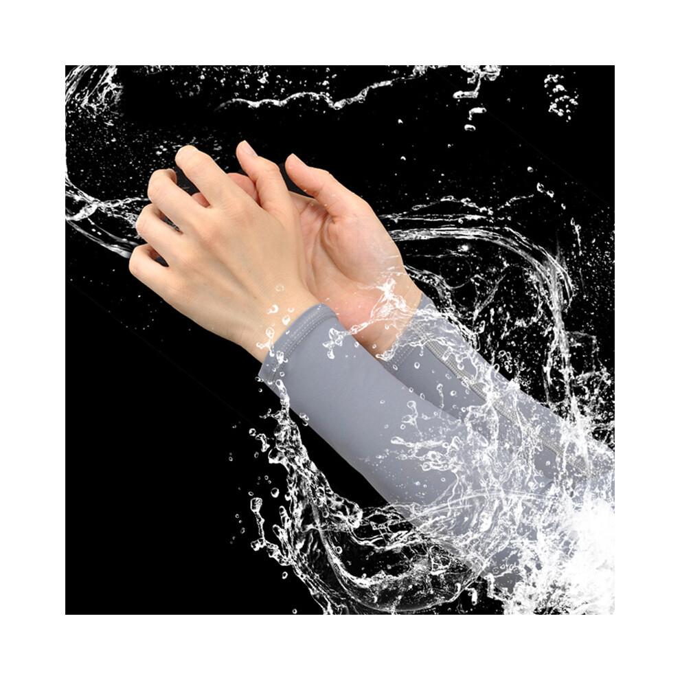 Arm Sleeves for Sun Protection, UPF 50+ Protection Sun Protection Cooling Arm Compression Sleeves with Cooling Technology Moisture-wicking Fabric for