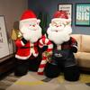Large Santa Claus Plush Standing Doll - Christmas Gift 