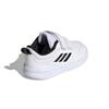 Adidas Neo Tensaur Low top Skateboard Shoes White Black Infant And Toddler S24052