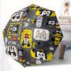 1pc Mickey Mouse Automatic Open/close, All-Season Portable Folding Umbrella for Women & Men, Durable Frame Yy250805018