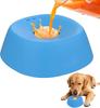Anti-Choking Slow Feeder Dog Bowl Non-Slip 1/1 Cup - Lick Toy for Liquid Treats Bone Broth Yogurt