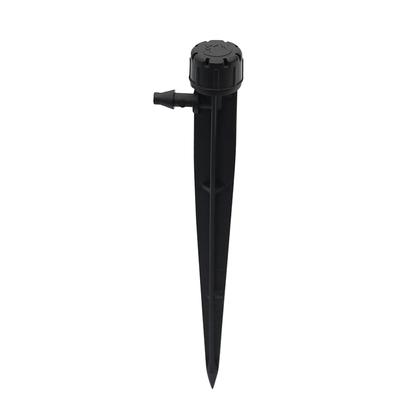 50 Pcs Full Circle Adjustable Garden Sprinkler 5" Stake-Stream Spray Irrigation Dripper Automatic Watering for 1/4 Inch Hose