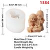 3D Nativity Scene Silicone Mold Mini Scented Candle DIY Craft Home Decor Handmade Religious Art Mold Candle Making Supplies