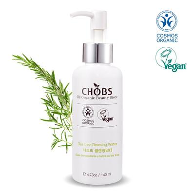 CHOBS Organic Tea Tree Cleansing Water 140ml