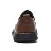 Handmade Breathable Casual Leather Shoes Soft Leather Soft Bottom Men's Comfortable Slip-On Walking Shoes Large Size