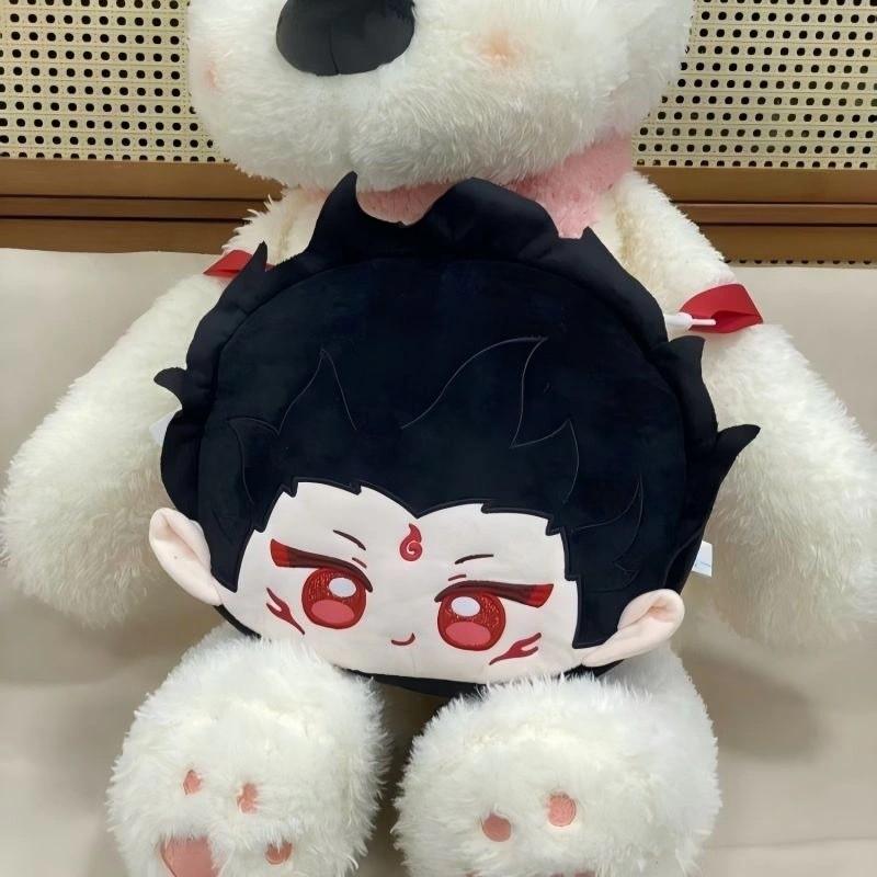 Nezha Cartoon Backpack Anime Bag With Adjustable Shoulder Strap Zipper Design