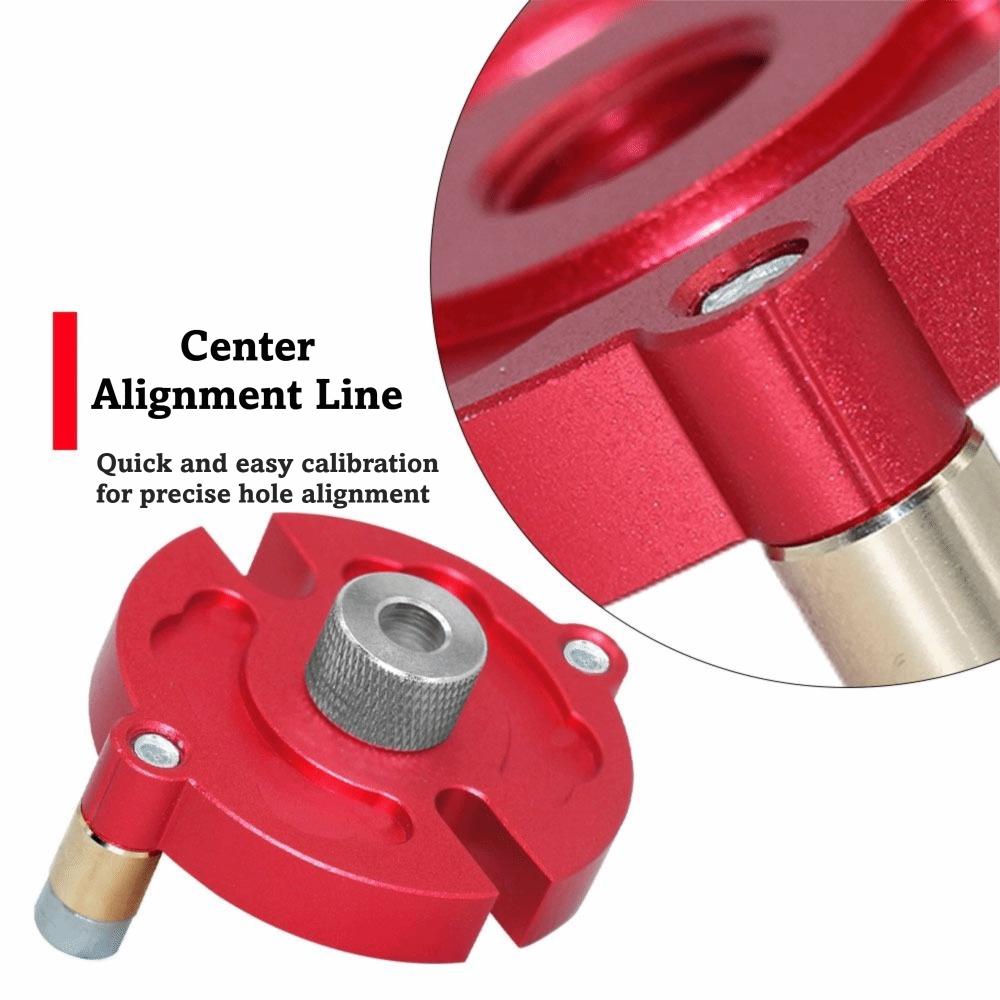 Fast Positioning Drill Guide Locator High Hardness Wood Dowel Jig Kit  Wood Panel