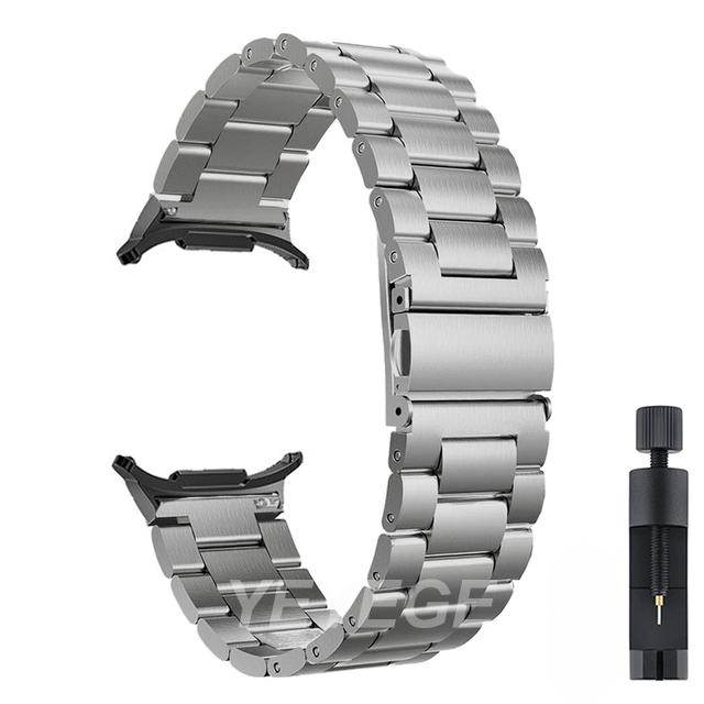 

Металлический ремешок для Samsung Galaxy Watch Ultra LTE 47 мм, ремешок из нержавеющей стали для Samsung Watch 7 44 мм 40 мм, браслет Correa Watch Ultra LTE 47mm