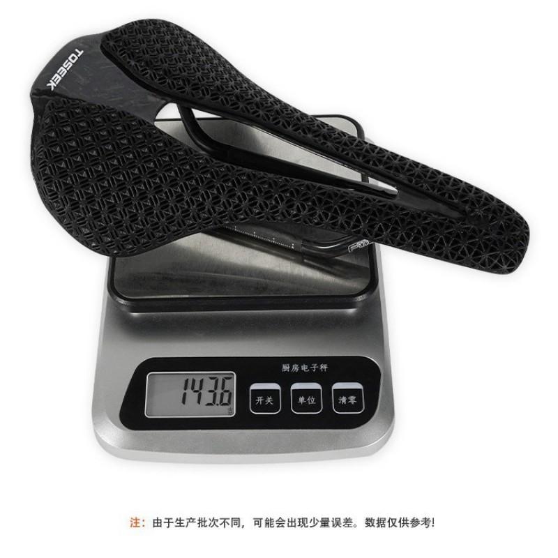 Ultra-Lightweight Carbon Fiber Bicycle Saddle P10 3D Printed Ergonomic Seat Road Mountain Bikes